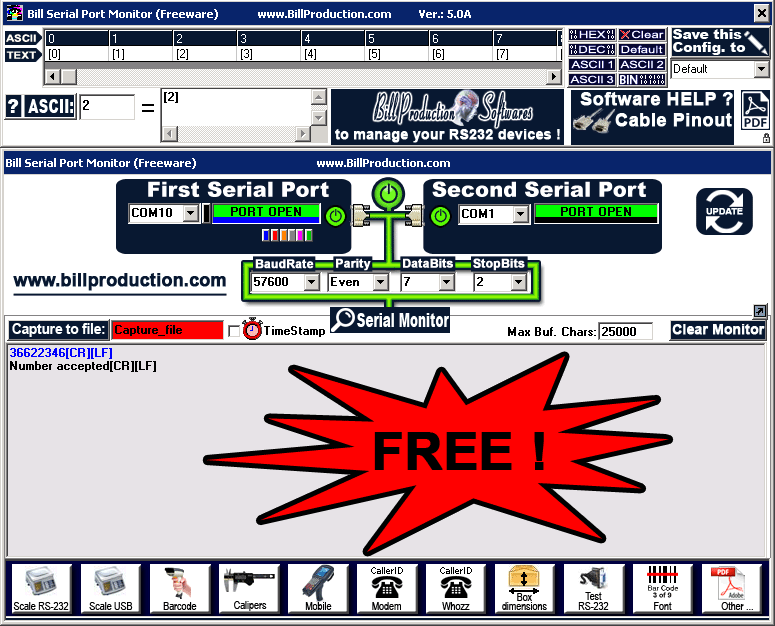 Bill Serial Port Monitor 3.0T full