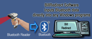 Access RS232 devices over Bluetooth software