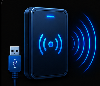 USB RFID reader — keyboard wedge device